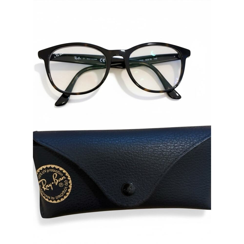Ray Ban RB5356 Tortoise Eyeglass Frames Glasses Men W/Case Frames Only EUC Mint